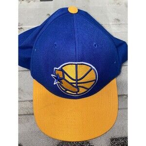 Golden State Warriors Mitchell & Ness NBA Snapback Hat 2Tone Hardwood Cap Retro